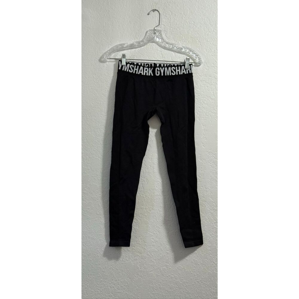 Gymshark Women's Sports Bottoms Medium Black Polyamide with Elastane Leggings